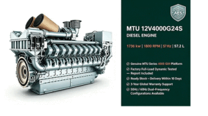 C Industrial Diesel Engine 4000 GX4 Series 12V4000G24 1736kW 1800RPM Prime Power Unit For Oil Gas Mining Power Generation description