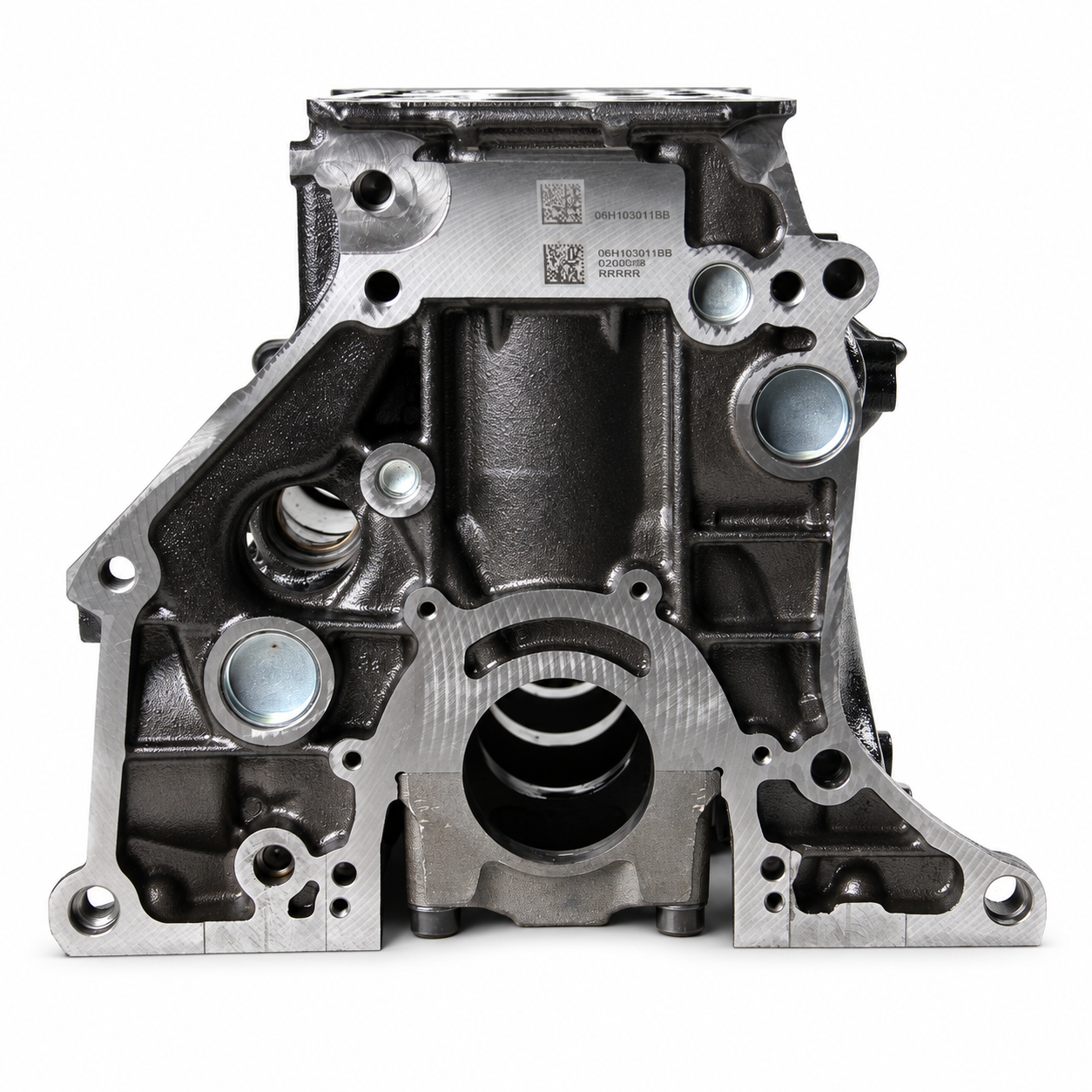 05 vw audi ea888 2 0t cylinder block rear Volkswagen Audi EA888 2.0T cylinder block rear view