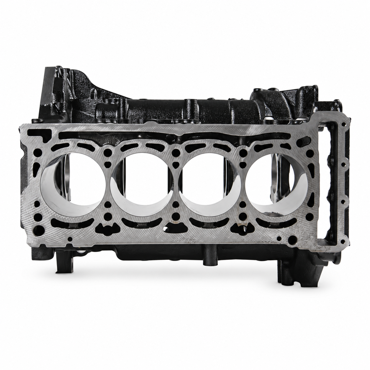 06 vw audi ea888 2 0t cylinder block deck view EA888 2.0T cylinder block deck and four cylinder bores